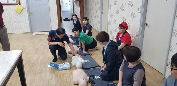군산(서울)휴게소, 종사원 대상 심폐소생술(CPR) 교육 실시
