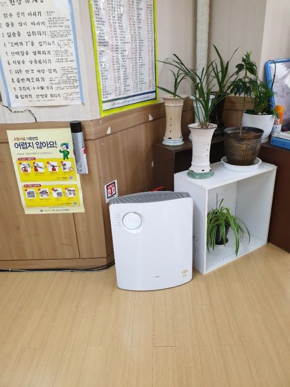 광주 서구, 경로당 공기청정기 설치