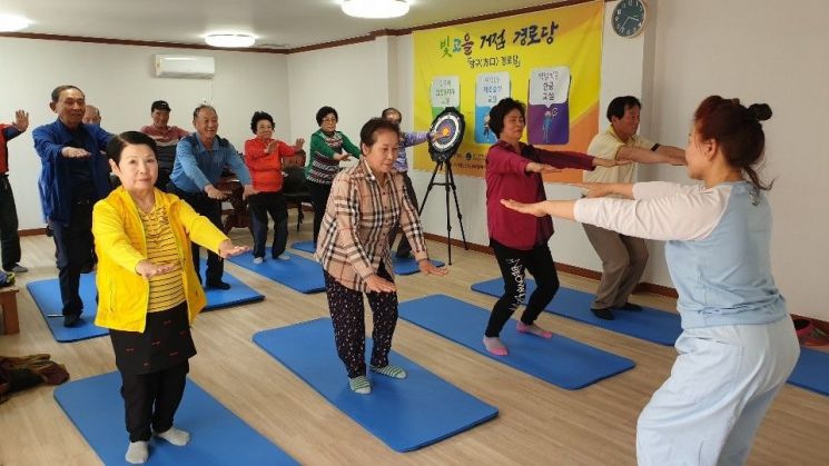 광주 서구, 빛고을 거점경로당 운영