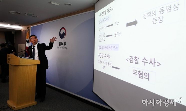 [포토] 과거사위, 김학의 사건 조사결과 발표