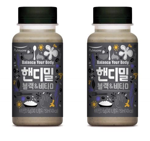 풀무원녹즙, 비타민 D 강화한 아침 대용식 ‘핸디밀 블랙&비타D’ 출시