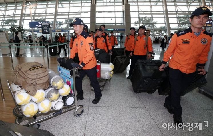 [포토] 국민의 생명을 살리기 위해 현장으로