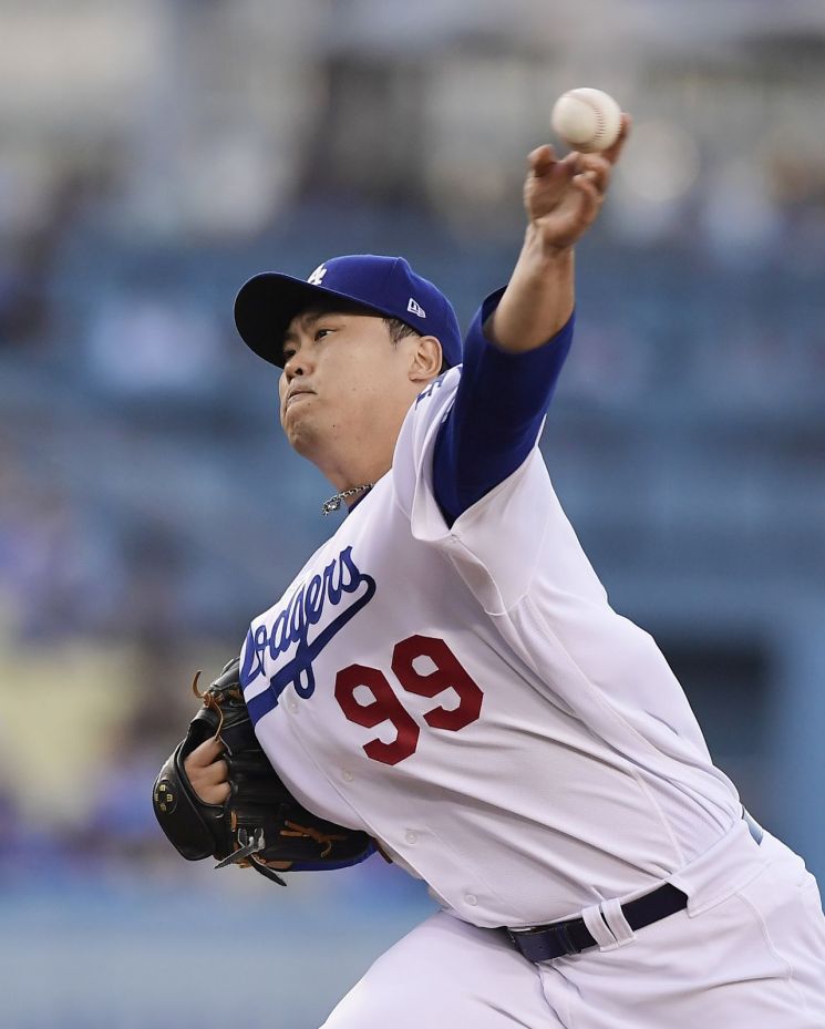류현진, MLB 5월 내셔널리그 이달의 투수