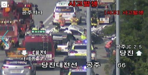 ‘조현병 환자’ 당진~대전 고속도로 역주행…3명 사망