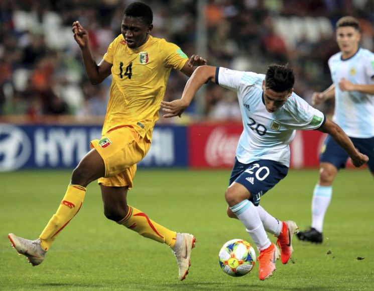 'U20 월드컵' 말리, 아르헨티나 꺾고 8강행…8강 대진표 확정