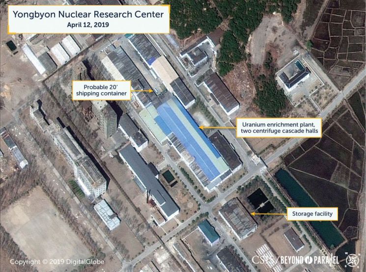 북한 영변 핵시설 모습 <사진=로이터연합/디지털글로브>
