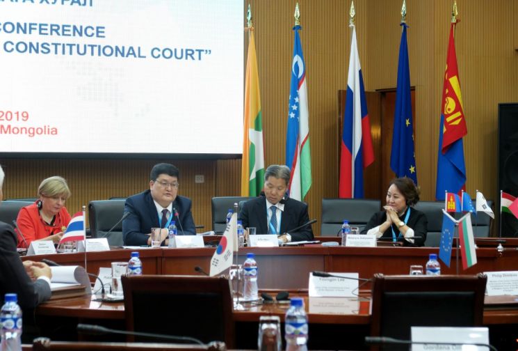 몽골 헌법재판소 주최 국제회의 [사진=헌법재판소 제공]