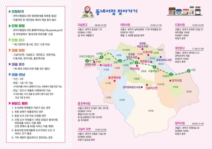 관악구, 서울시 최초 '동네서점 바로대출제' 시행 화제