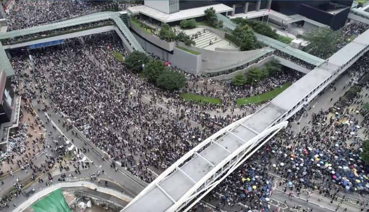 중국 본토에서도 '홍콩' 검색 급증…정부는 인터넷 차단 강화