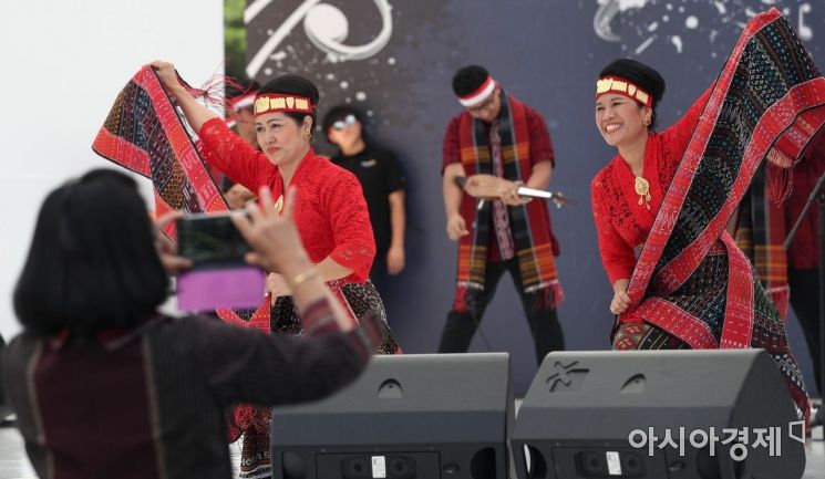 [포토] 인도네시아 전통문화공연