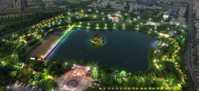 광주 광산구 ‘쌍암공원’ 밤이 더 아름답게 개선한다