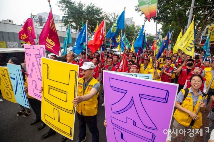 [포토]청계천 일대 상점 보존하라!
