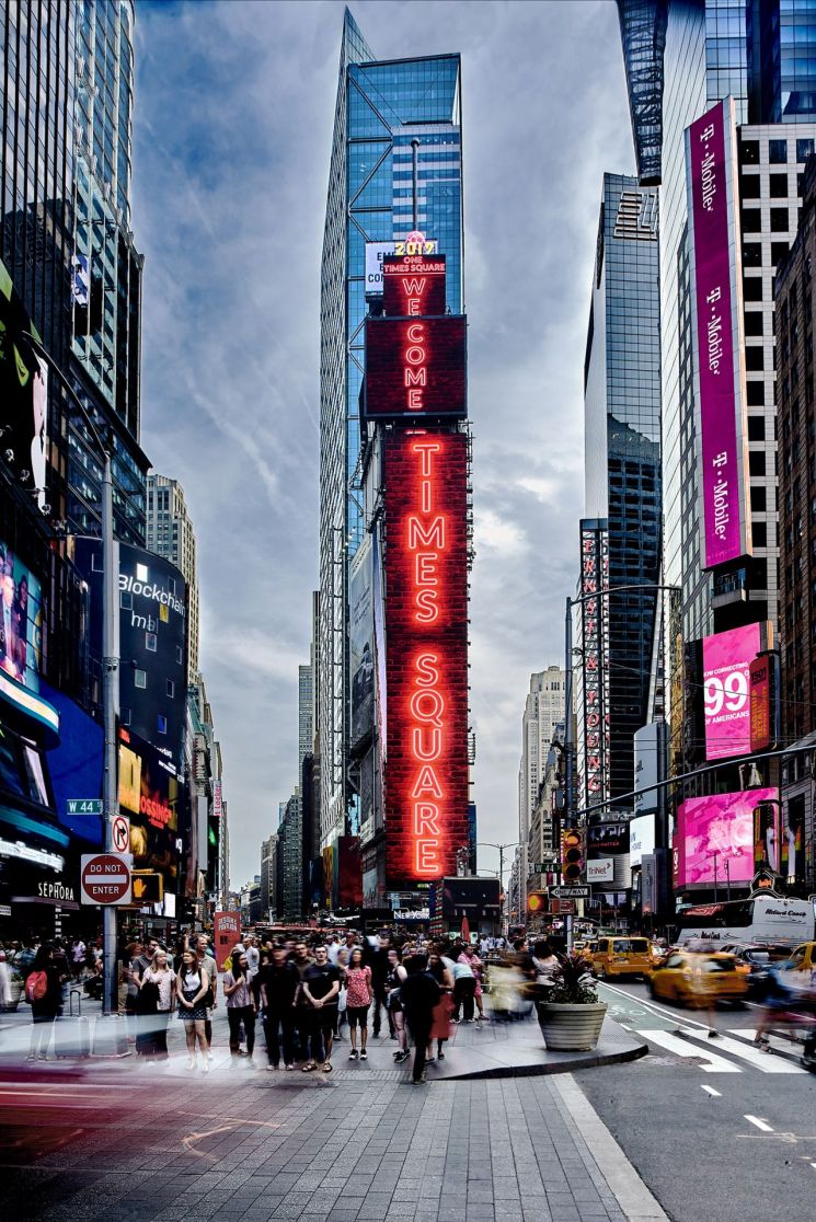 삼성 LED 사이니지, 뉴욕 타임스 스퀘어 새 얼굴 되다