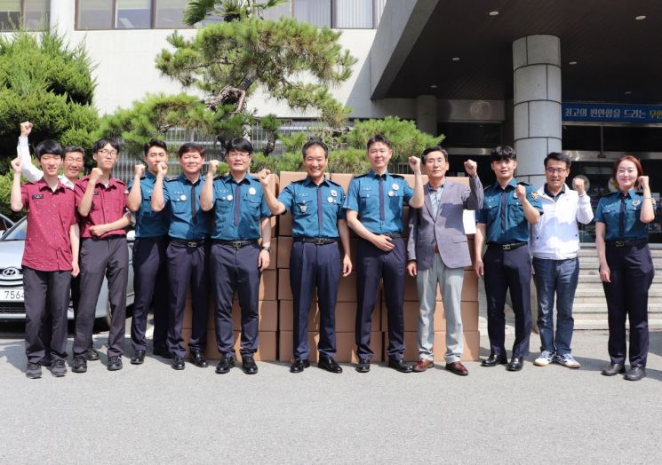 무안경찰, 특산품 양파 사주기 운동 동참