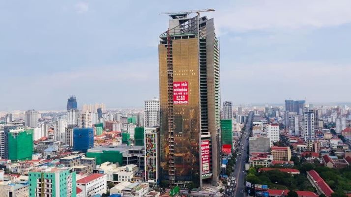 캄보디아 최고층 빌딩, 한국 기업이 짓는다