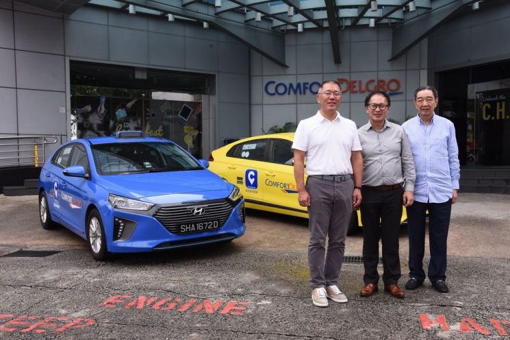 싱가포르 택시 56% 점유한 현대차…아이오닉 하이브리드 2천대 계약