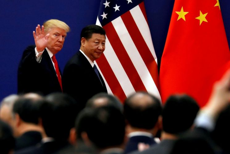 도널드 트럼프 미국 대통령(왼쪽)과 시진핑 중국 국가주석. [이미지출처=로이터연합뉴스]