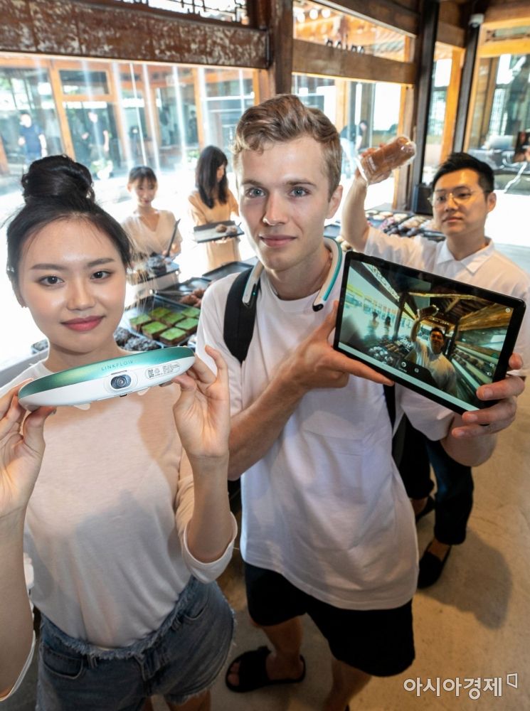 [포토]KT '5G 웨어러블 360 카메라' 출시