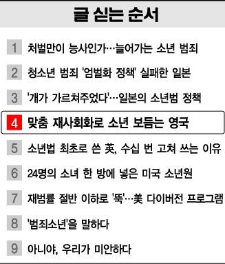 문제아 낙인보다 재사회화…英 YOT, 소년범 24만명 줄였다