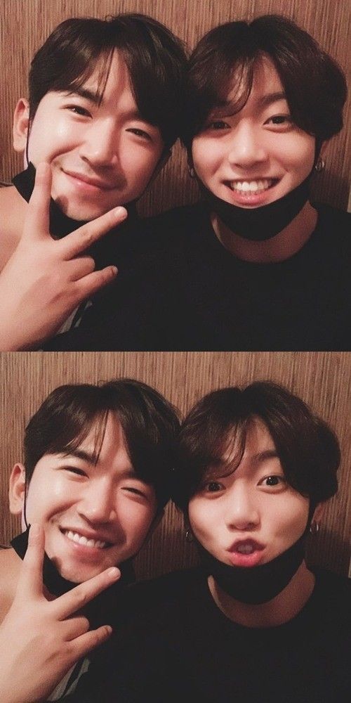 신화 이민우와 방탄소년단 정국 / 사진 = 이민우 인스타그램