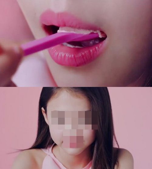 배스킨라빈스, '아동 성적 대상화 논란' 사과…"영상 노출 중단"