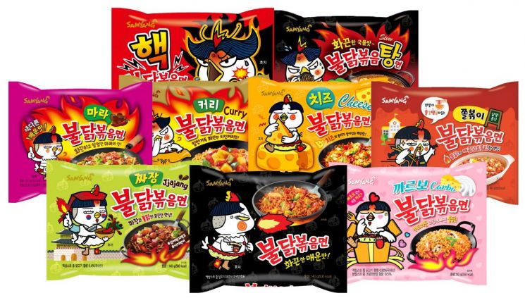 삼양식품, '불닭 브랜드' 출시 7년만에 누적 매출 1조원 돌파 