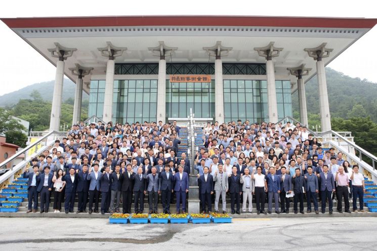 유진섭 정읍시장, 민선 7기 1주년 기념식 개최
