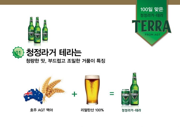 김인규 야심작 "테라 1억병 팔았다"…올해 맥주사업 실적 '청신호'