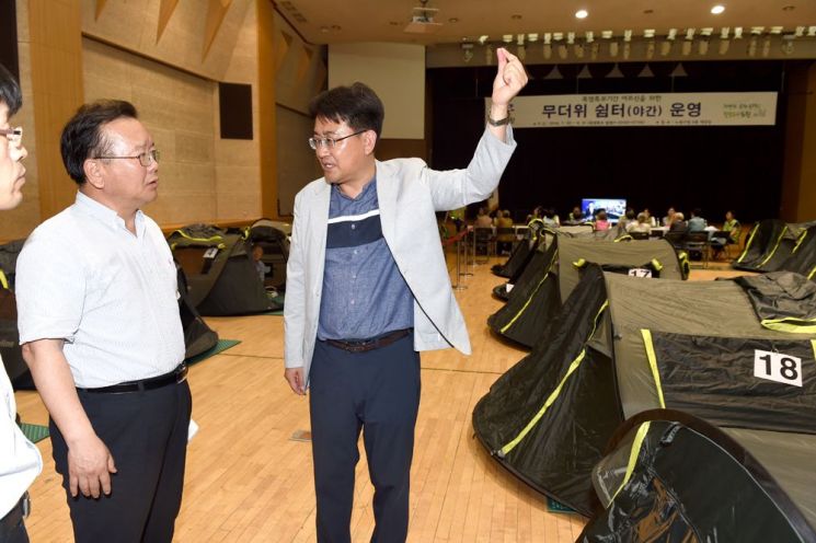 노원구, 구청· 경로당 ·복지관 등 18곳 ‘야간 무더위 쉼터’ 운영