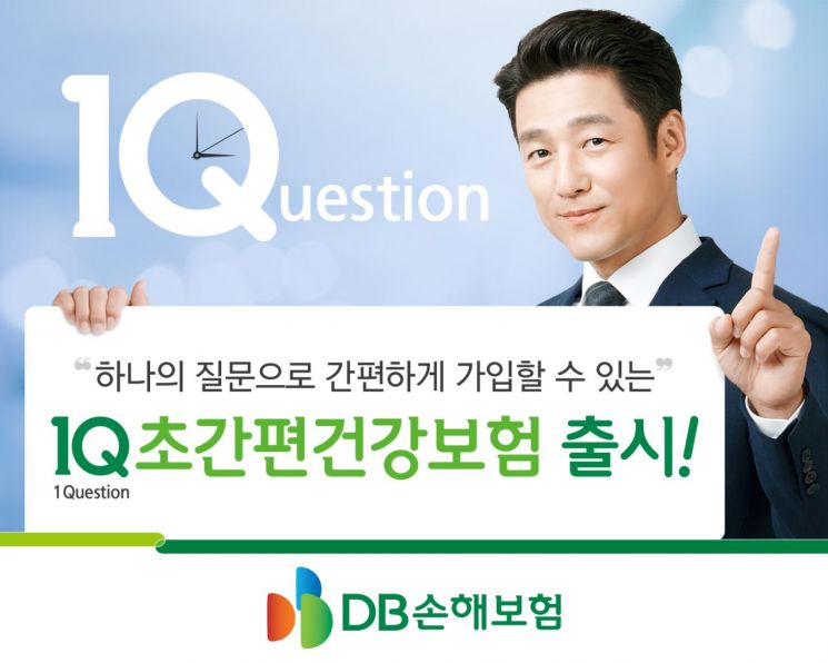 "질문 한번으로 간편가입"...DB손보, 초간편건강보험 출시
