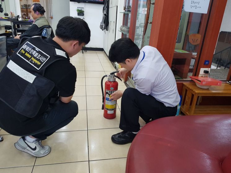 광주 서부소방서 “노후소화기 꼭 교체하세요”