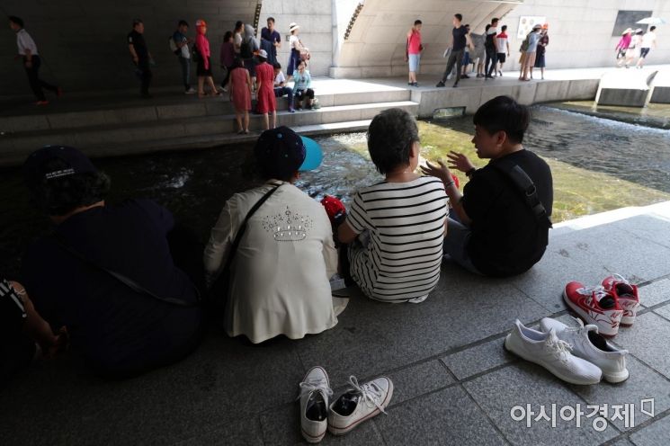 [포토]'그늘이 최고야'