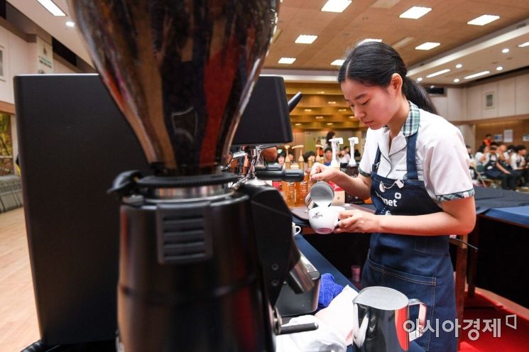 [포토]'오늘은 나도 바리스타'