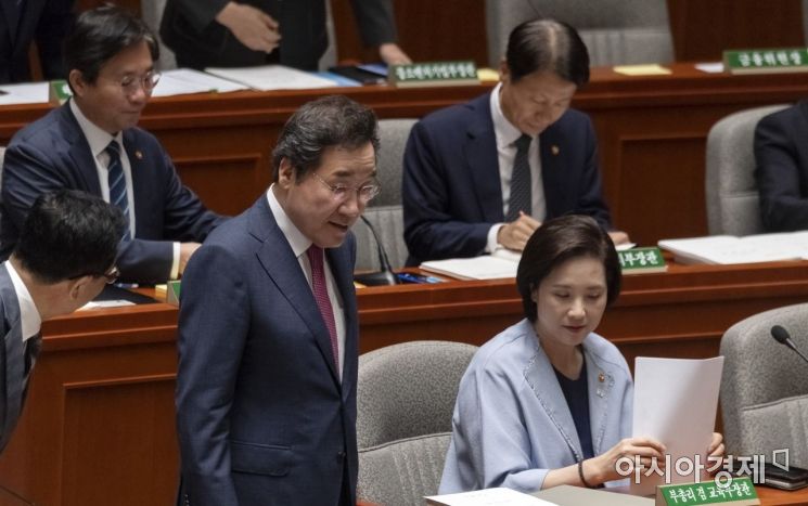 [포토] 이낙연 총리, 국회 예결위 출석