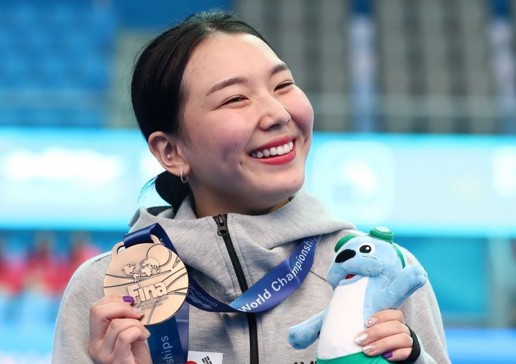 김수지, 韓다이빙 사상 첫 세계수영선수권 메달