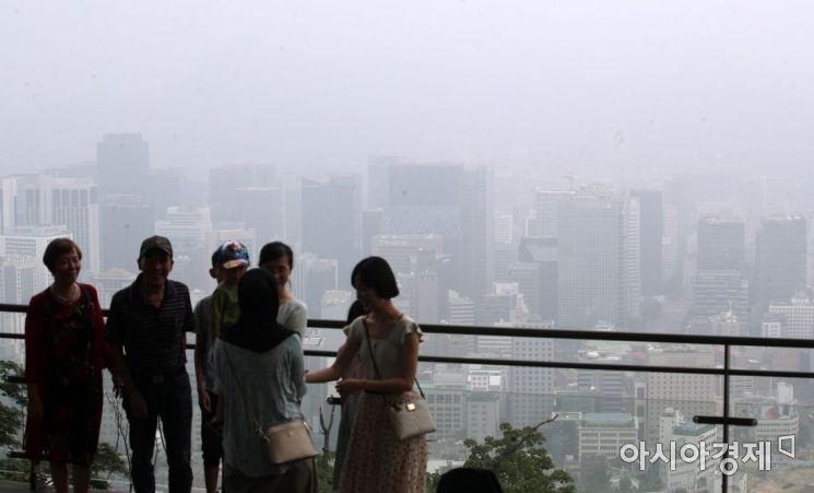 [포토] 잔뜩 흐린 아침