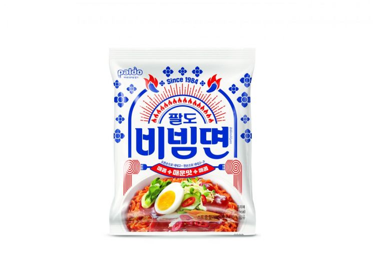  '괄도네넴띤', 정식 제품으로 재탄생…'팔도 비빔면 매운맛' 출시 