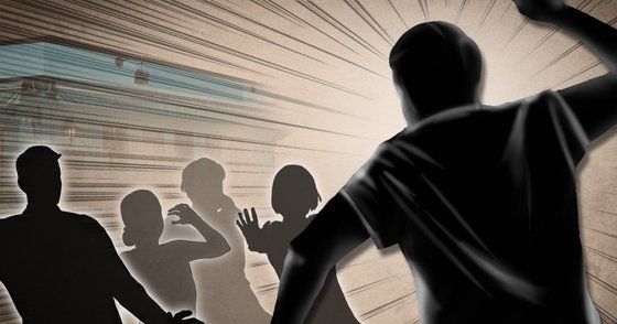 편의점 앞에서 흉기 난동 벌인 30대 중국 동포