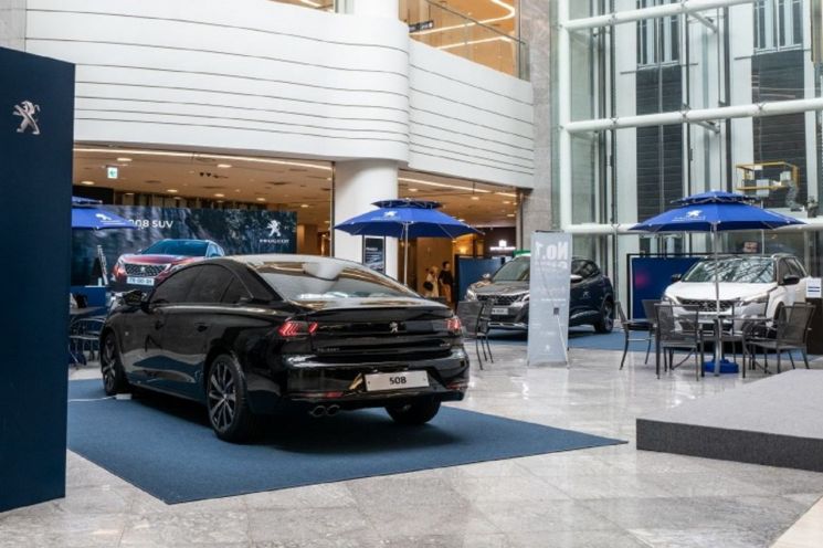 푸조, 갤러리아 포레에서 '팝업스토어' 운영