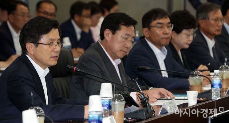 [포토] 황교안 대표, 중소기업 간담회