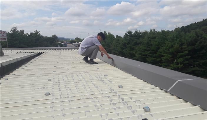 신탄진(서울)주유소 객장 캐노피 보수 공사 실시