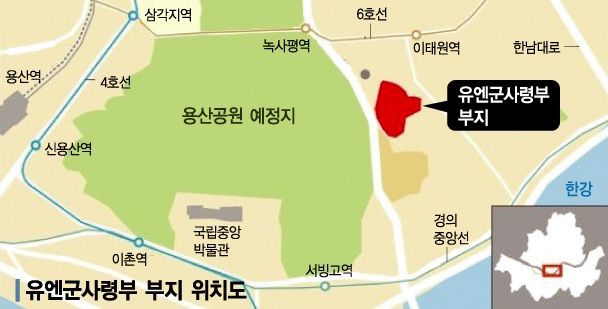 더파크사이드서울 위치도