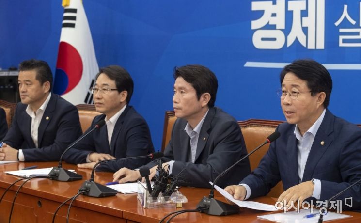 [포토] 발언하는 조정식 정책위의장