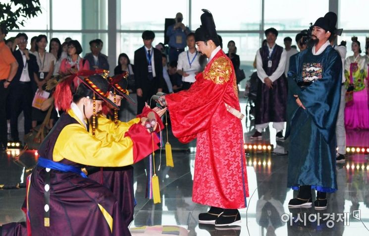 [포토] 공항 수문장 임명식