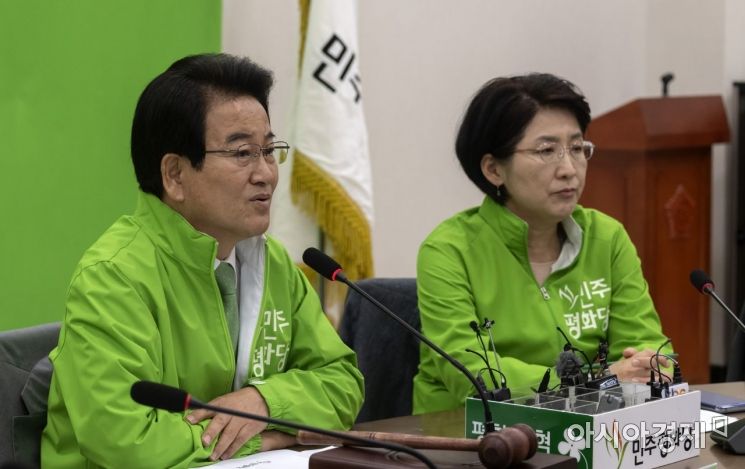 [포토] 발언하는 정동영 대표