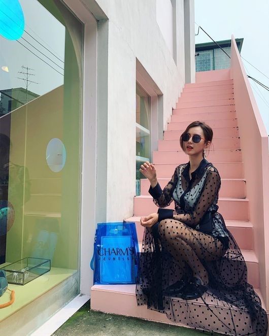 [포토] 지소연 '파격적인 시스루룩'