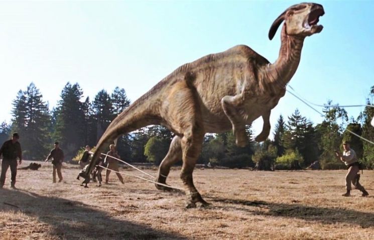 [논란의 공룡史] 파라사우롤로푸스의 볏은 '스노클링'용? 