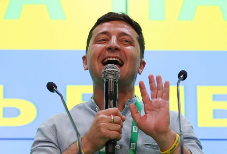 우크라이나 총선서 젤렌스키 대통령 여당 '대승'
