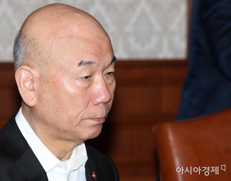 [포토]국무회의 참석한 이효성 방송통신위원장 