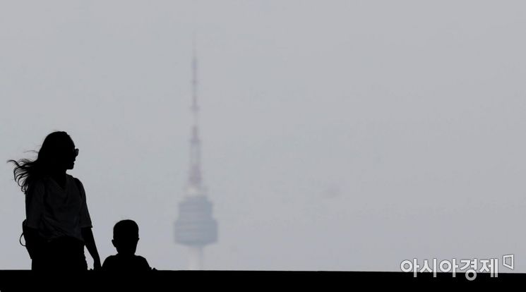[포토]오늘 서울 하늘은 종일 흐림 
